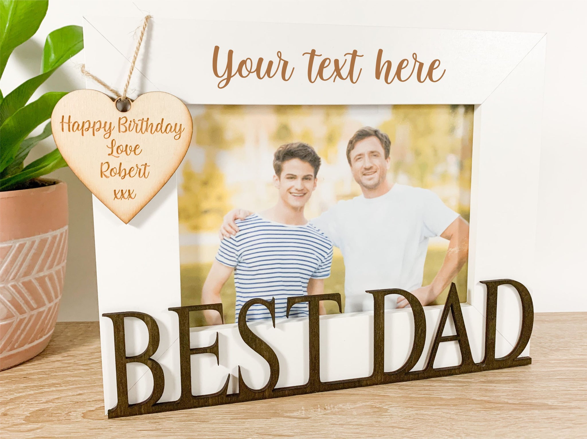 Happy birthday best sale papa photo frame