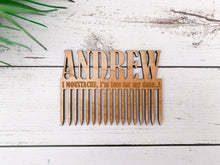 Load image into Gallery viewer, Personalised Beard &amp; Moustache Comb
