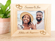 Load image into Gallery viewer, Personalised Engagement Photo Frame Gift 
