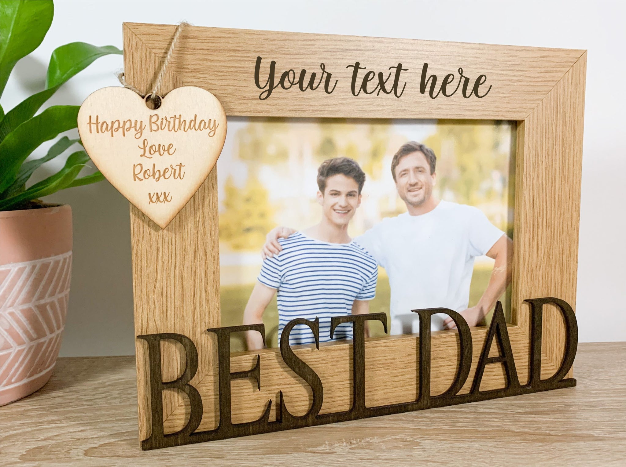 Daddy photo frame hot sale next day delivery