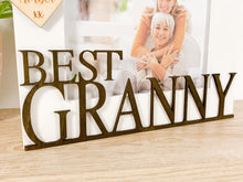 Load image into Gallery viewer, Personalised Best Granny White Photo Frame
