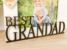 Load image into Gallery viewer, Personalised Best Grandad White Photo Frame
